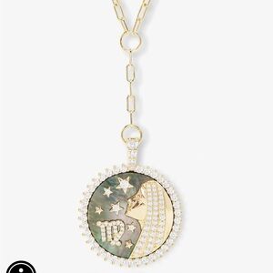 Melinda Maria Virgo ♍️ Gold and Silver Starry Pendant Necklace